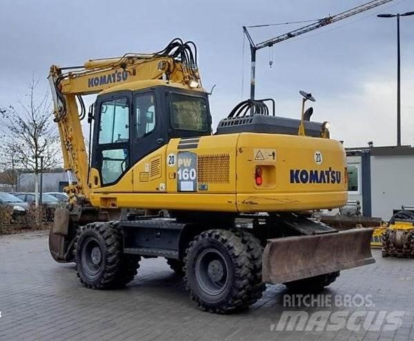 Komatsu PW 160-7E0 Hjulgrävare