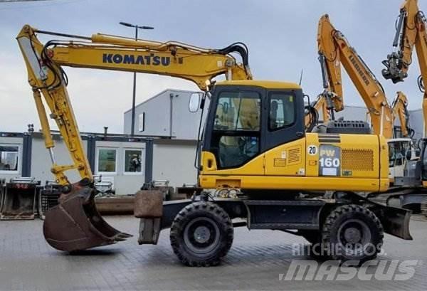 Komatsu PW 160-7E0 Hjulgrävare