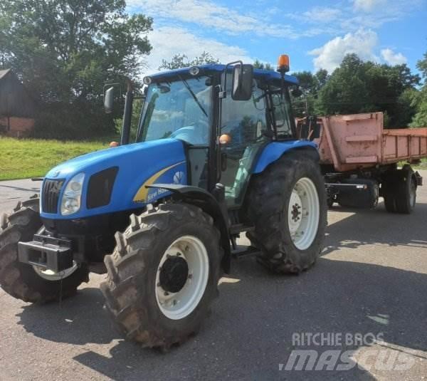 New Holland T5040 Tippsläp