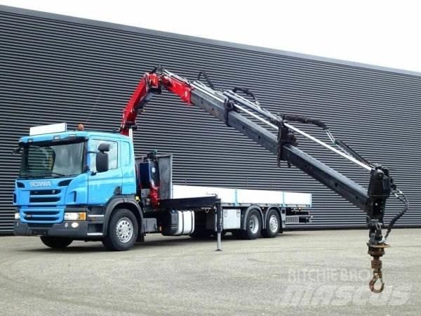 Scania P320 + Effer Kranbilar