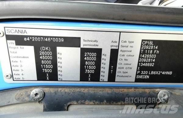 Scania P320 + Effer Kranbilar