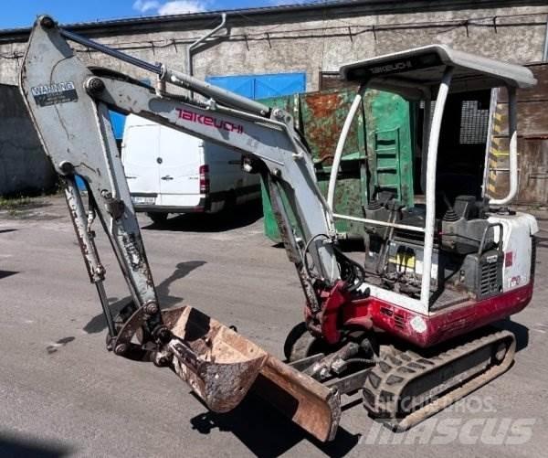 Takeuchi TB 016 Minigrävare < 7t
