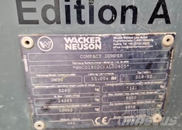 Wacker Neuson DW 90 Gruvtruck
