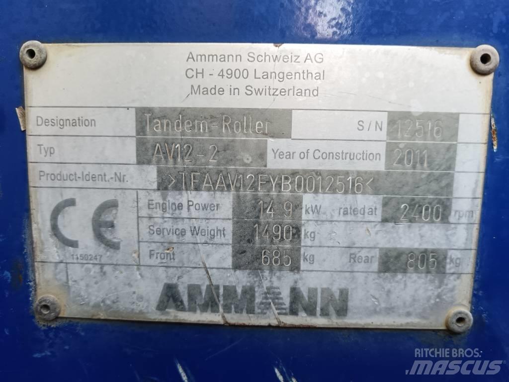 Ammann AV 12-2 Tvåvalsvältar