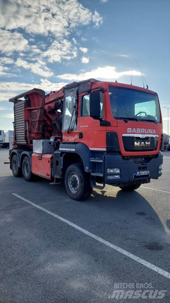 MAN TGS 26.540 6X6 Flishuggar