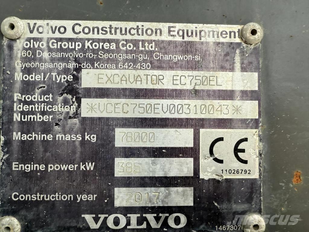 Volvo EC 750 EL Bandgrävare