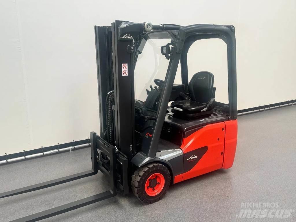 Linde 386 E 14-02 Elmotviktstruckar