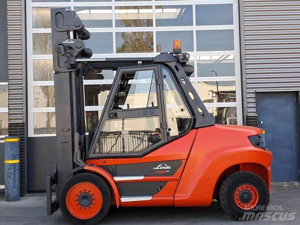 Linde H80D-03/900 Dieselmotviktstruckar