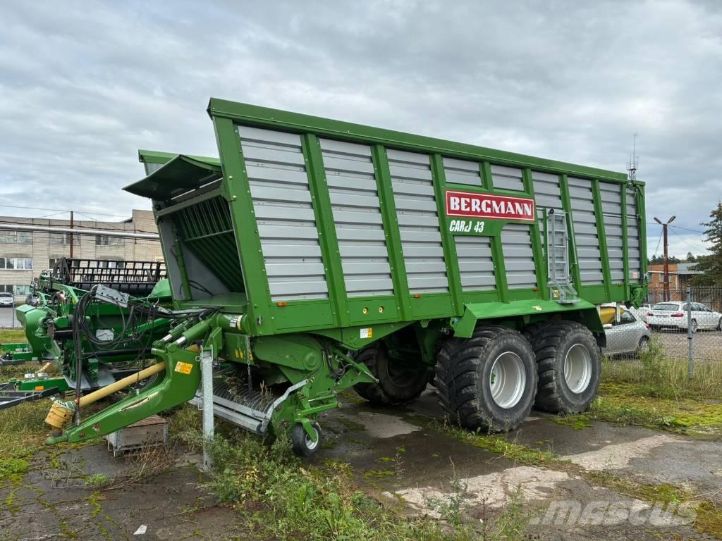 Bergmann Carex 430K Hackvagn / Självlastarvagn