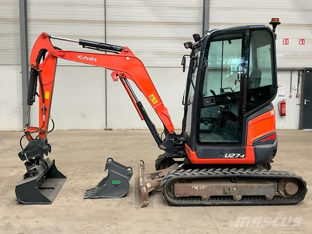 Kubota U 27-4 Minigrävare < 7t