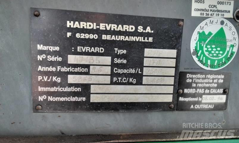 Evrard Alpha 2500 Självgående sprutor