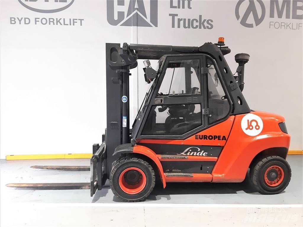 Linde H80D 01 900 Dieselmotviktstruckar