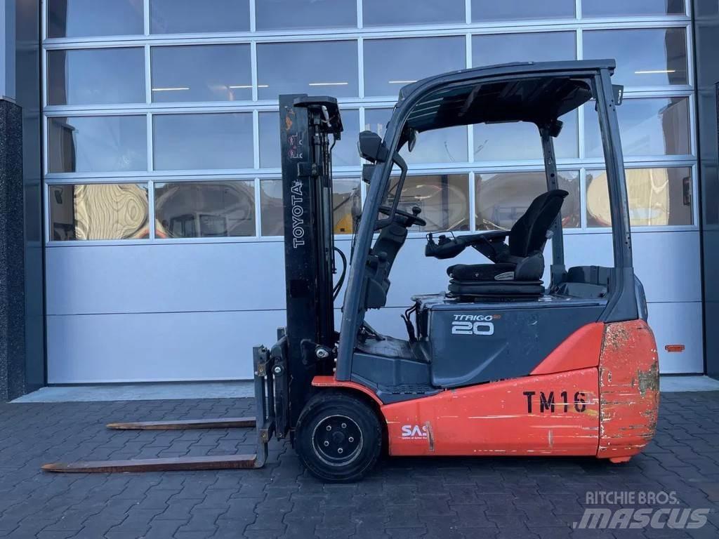 Toyota 8FBET20 Elmotviktstruckar