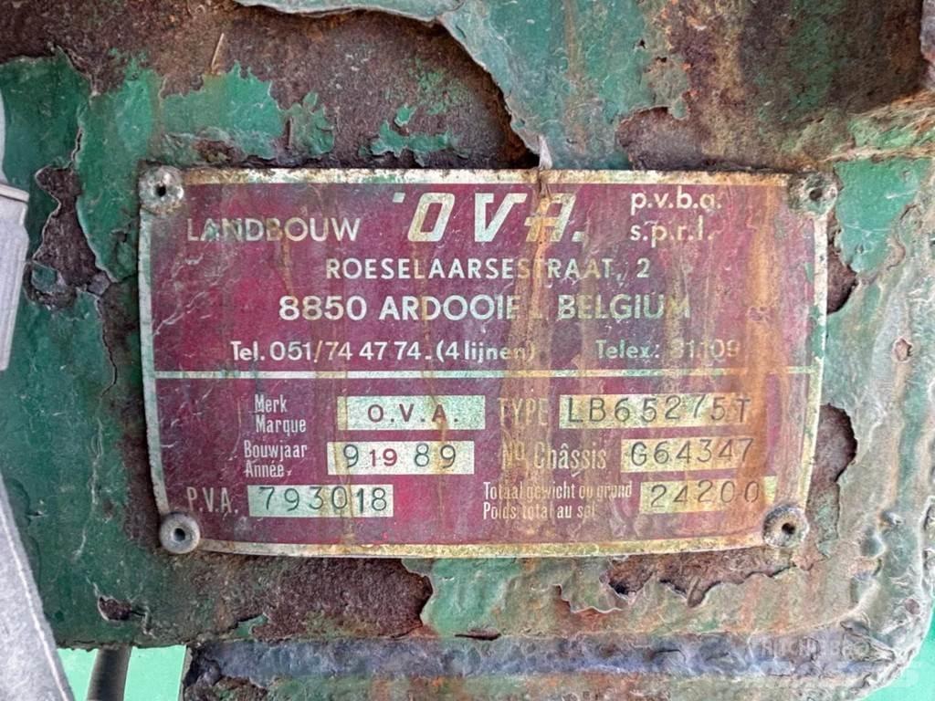 OVA LB65275T Självgående fälthackar