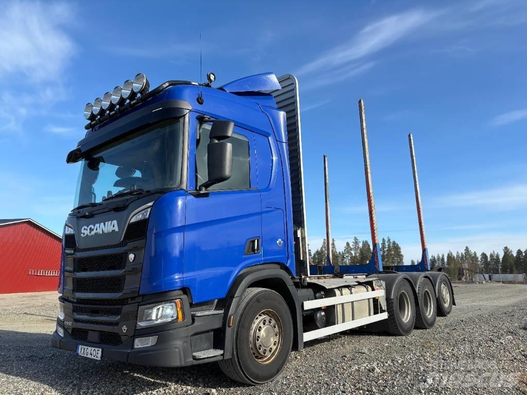 Scania R 650 Timmerbilar