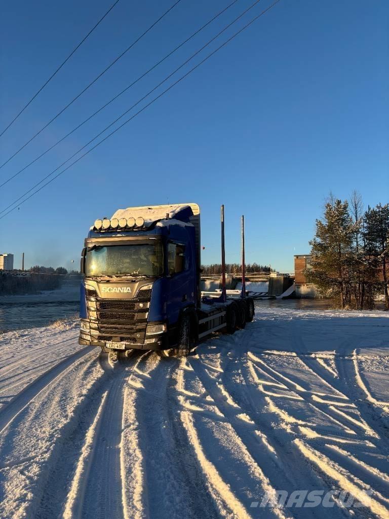Scania R 650 Timmerbilar