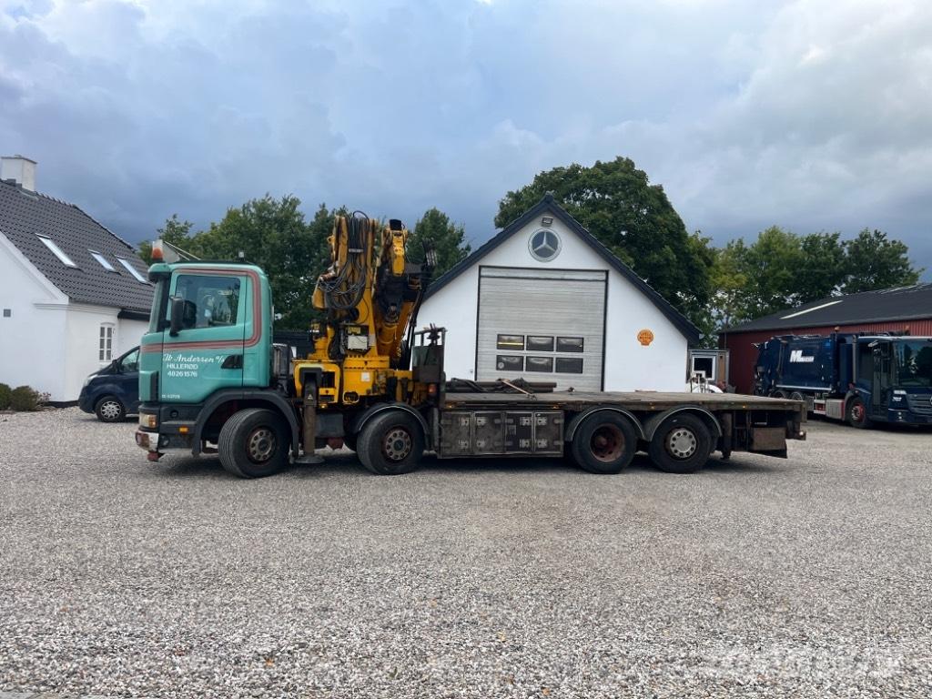 Scania 124 G 420 Kranbilar