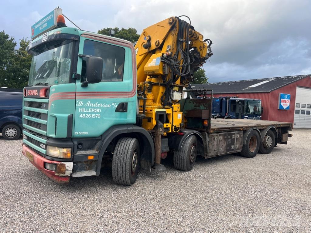 Scania 124 G 420 Kranbilar