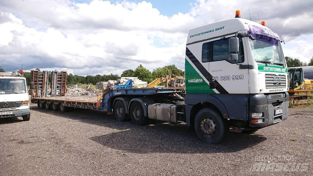 Andover SFCL63 Låg lastande semi trailer