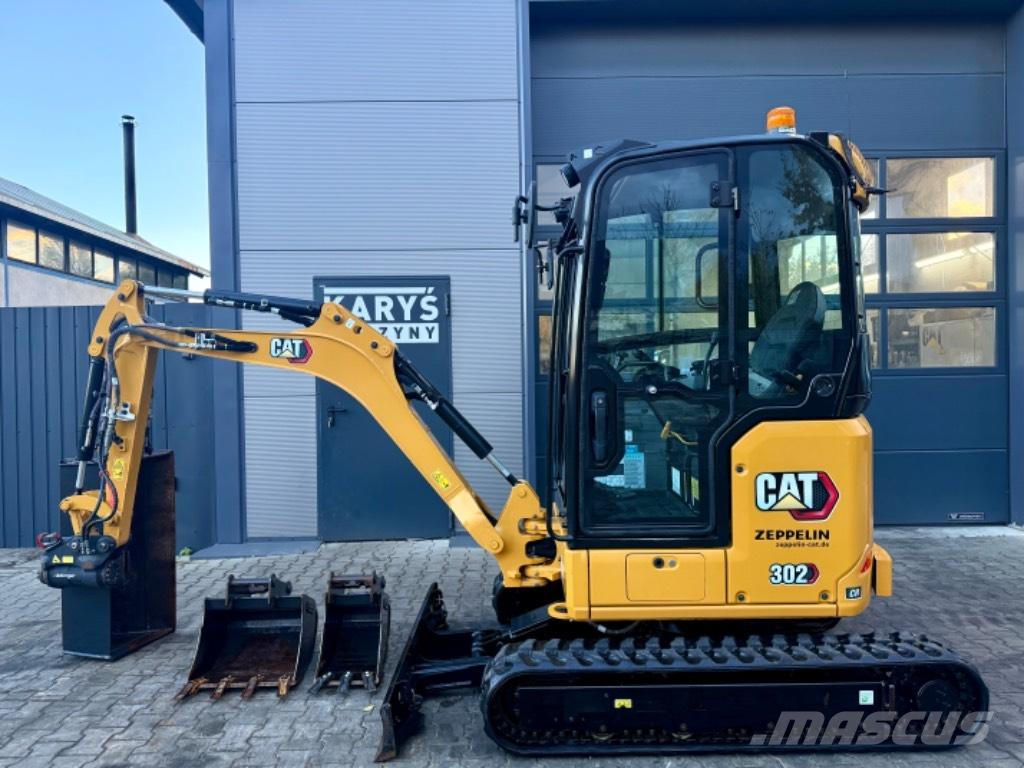 CAT 302 CR Minigrävare < 7t