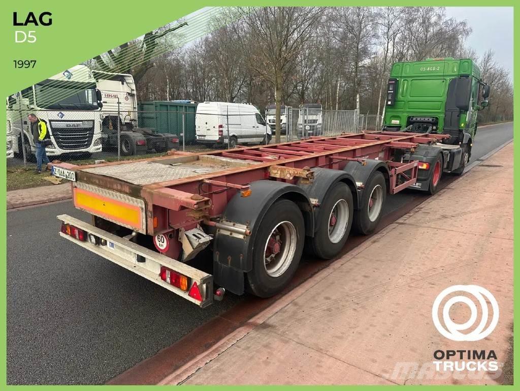 LAG O-3-39L Containertrailer