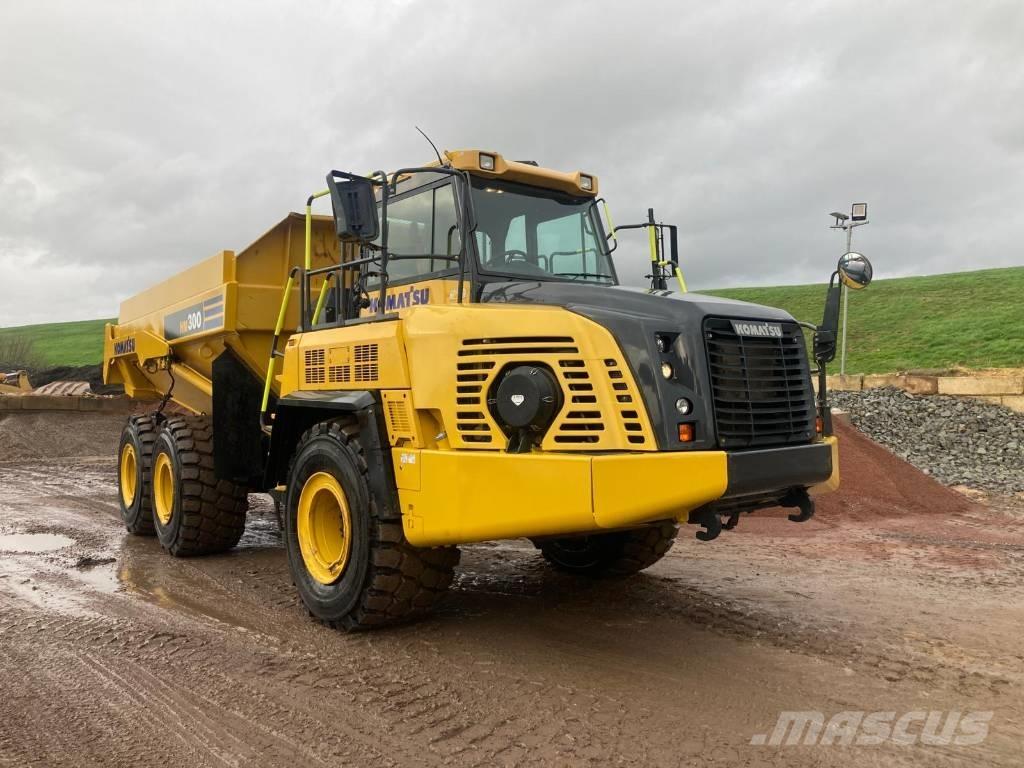 Komatsu HM300-5E0 Midjestyrd dumper