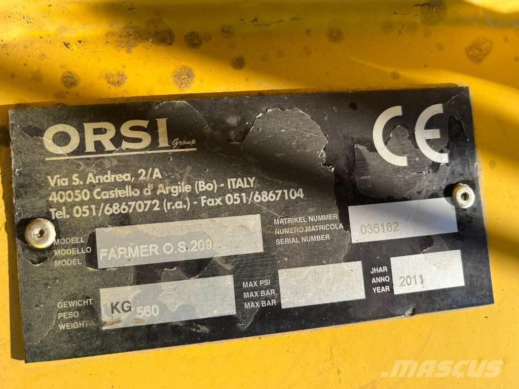 Orsi FARMER OS 209 Slåttermaskiner