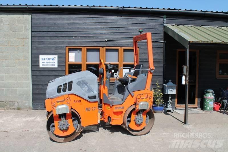 Hamm HD 12 Tvåvalsvältar