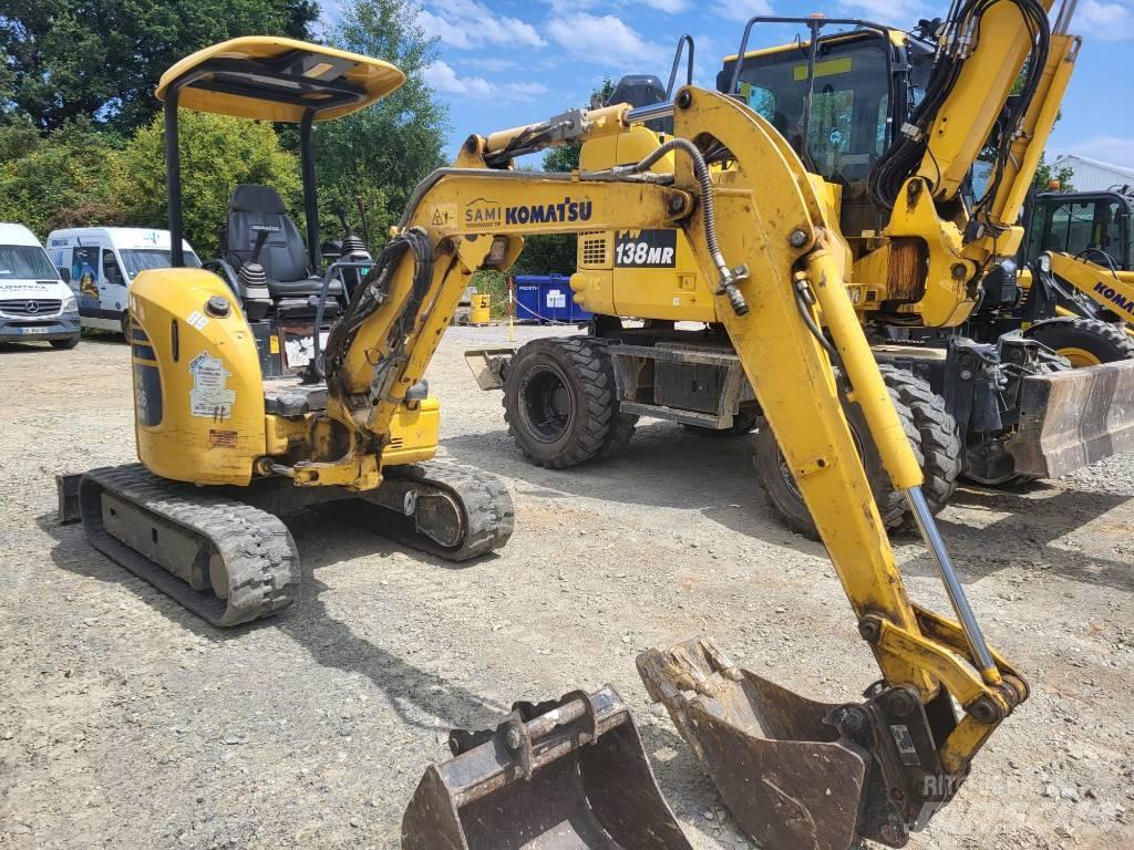 Komatsu PC26MR-3 Minigrävare < 7t