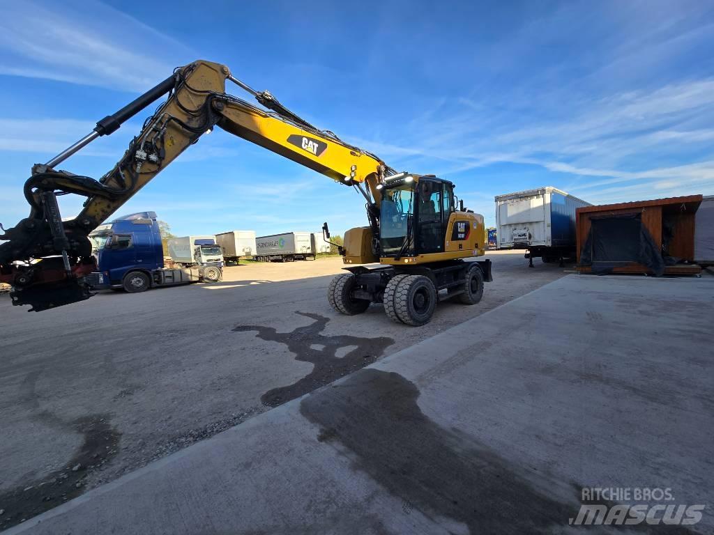 CAT 318 Hjulgrävare