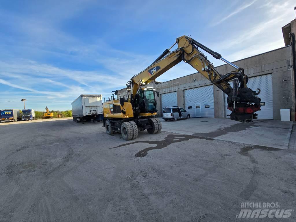 CAT 318 Hjulgrävare