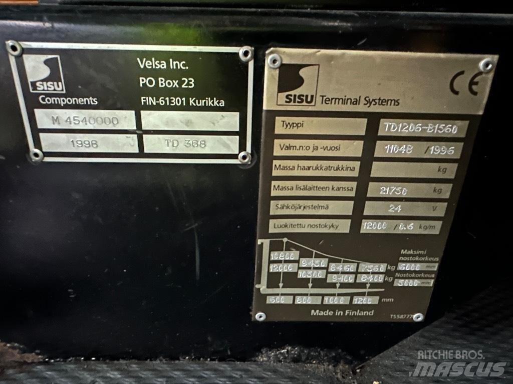 Sisu TD1206 Dieselmotviktstruckar