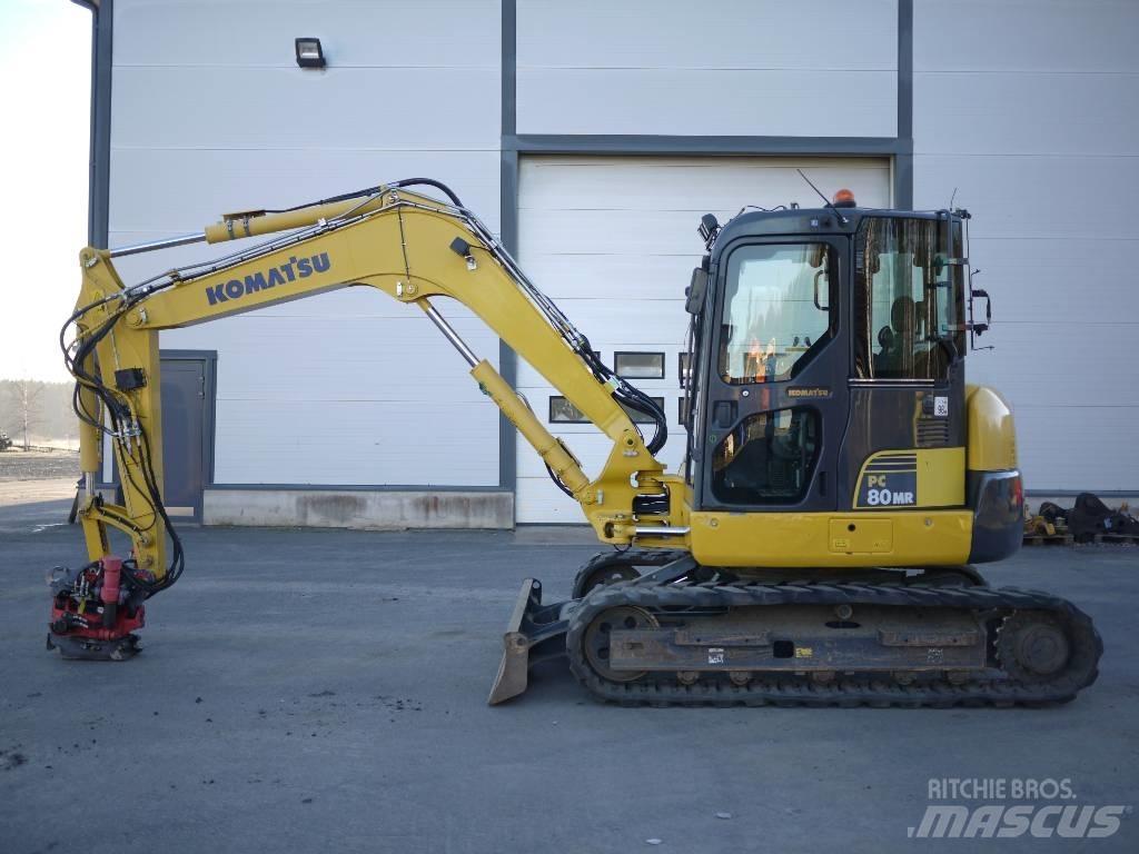 Komatsu PC 80 MR-3 Midigrävmaskiner 7t - 12t