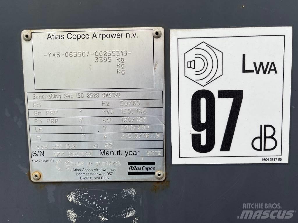 Atlas Copco QAS 150 Dieselgeneratorer
