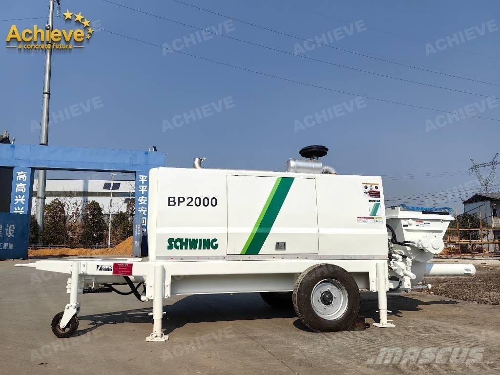 Schwing BP2000 Lastbilar med betongpump