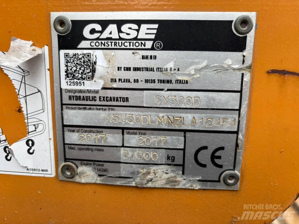 CASE CX300D Bandgrävare