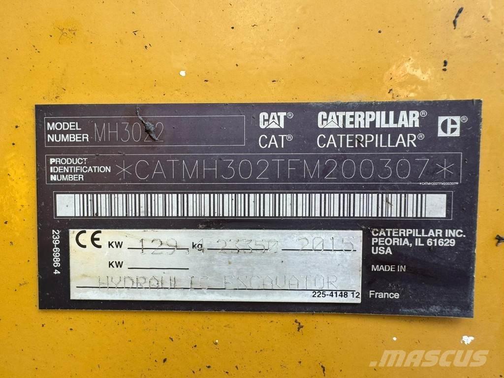 CAT MH3022 Avfalls / industri hantering