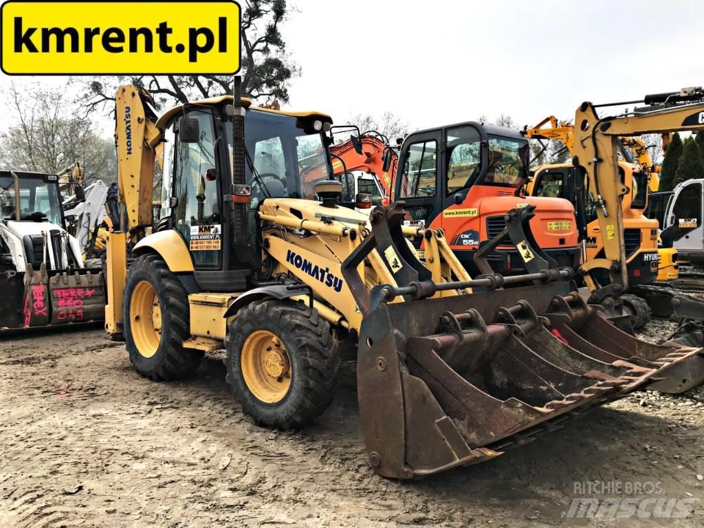 Komatsu WB97R Grävlastare
