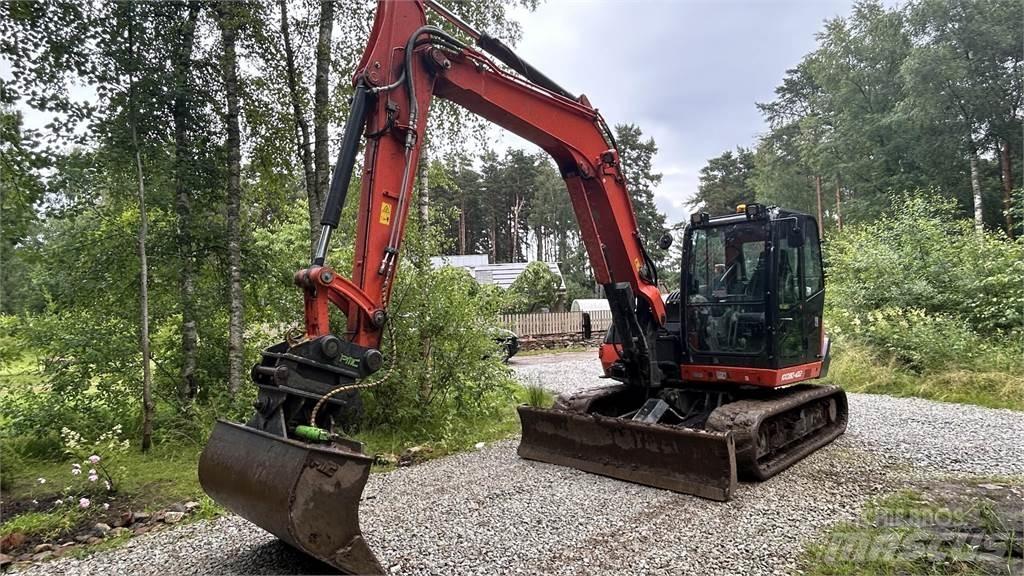 Kubota KX080 – 4a2 Minigrävare < 7t