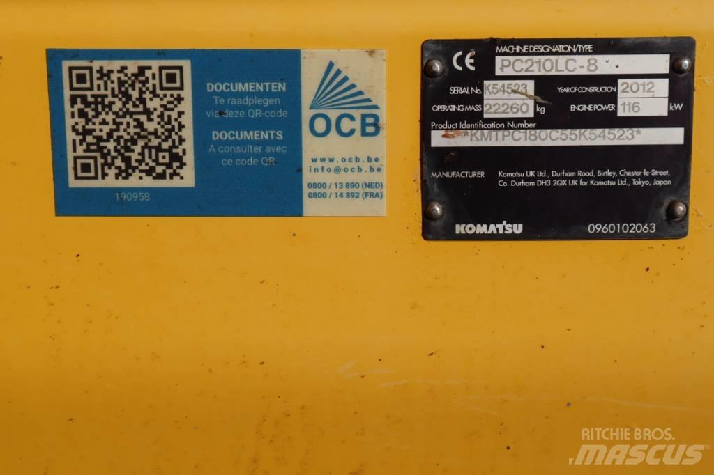 Komatsu PC 210 LC-8 Bandgrävare