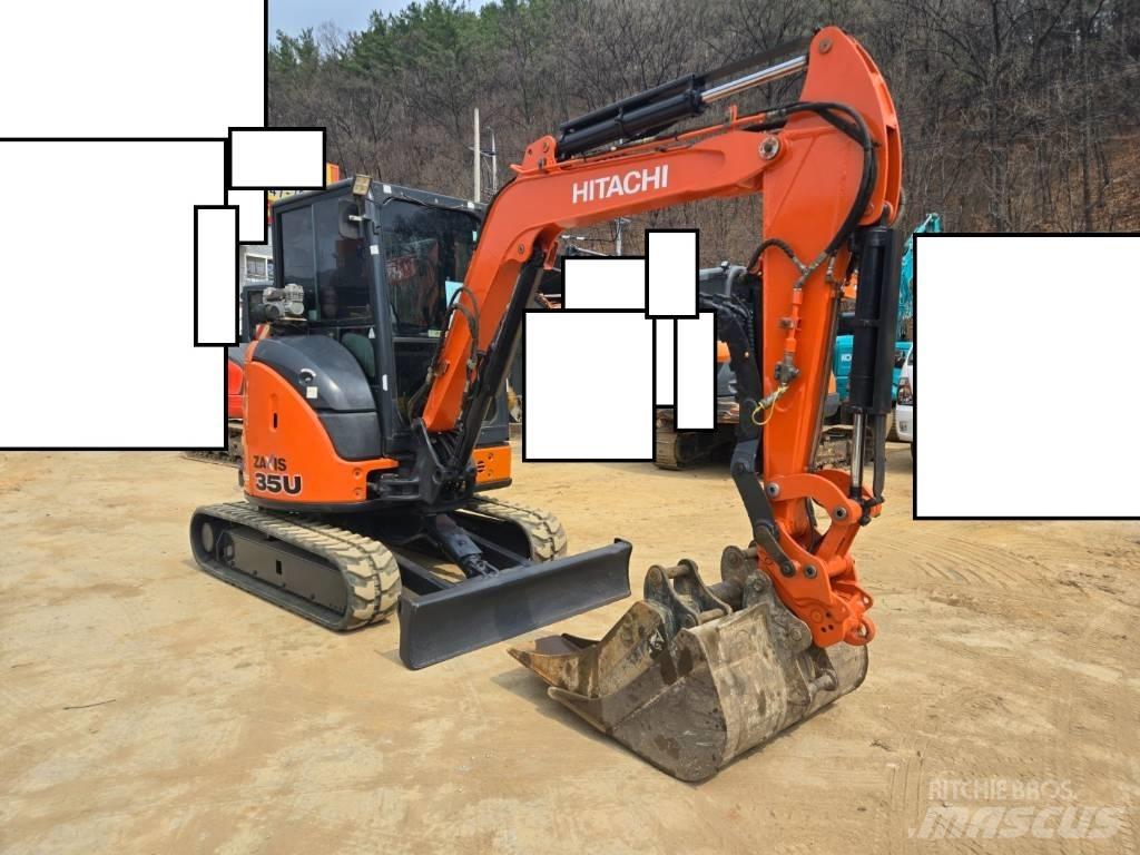 Hitachi ZX 35 Minigrävare < 7t