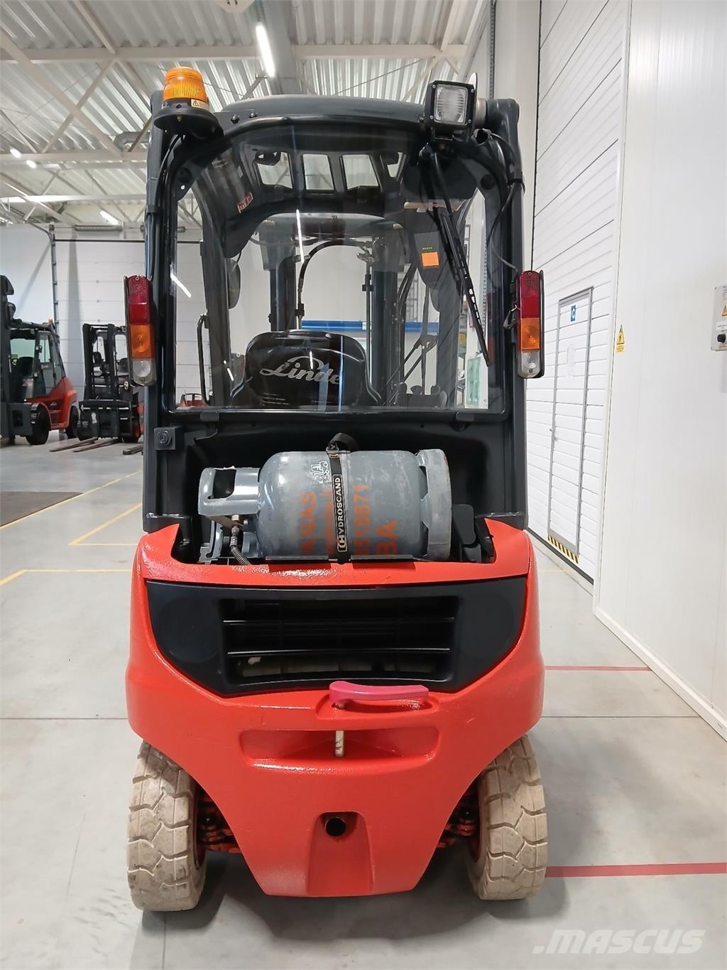 Linde H16T Gasolmotviktstruckar