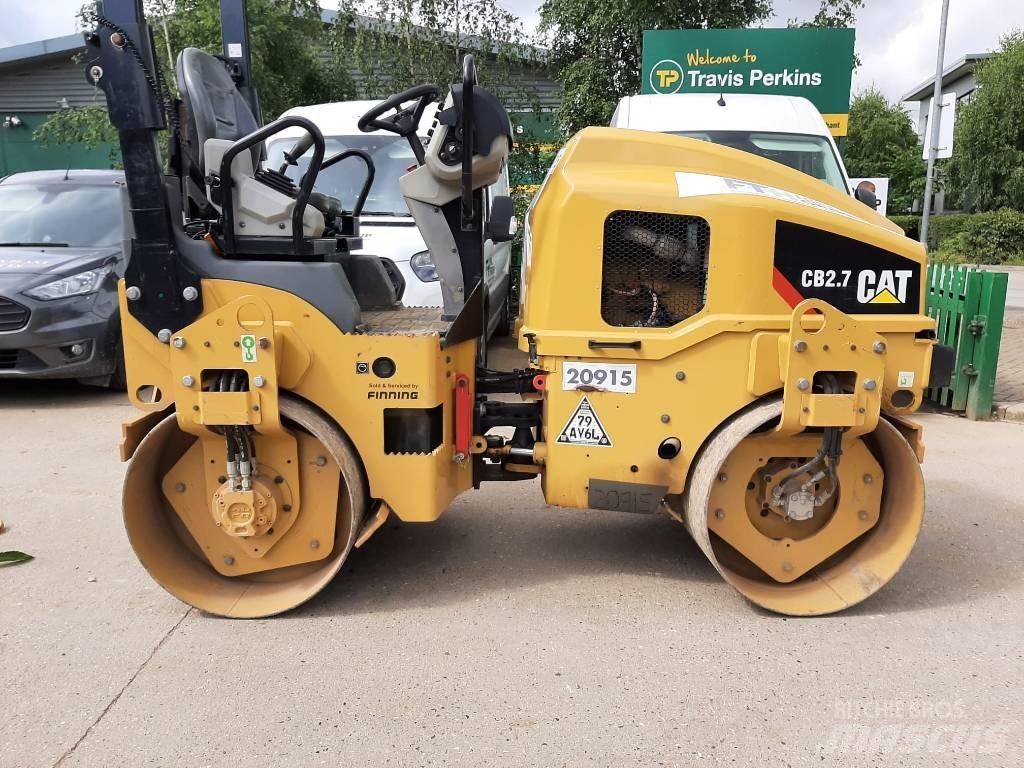 CAT CB 2.7 Tvåvalsvältar