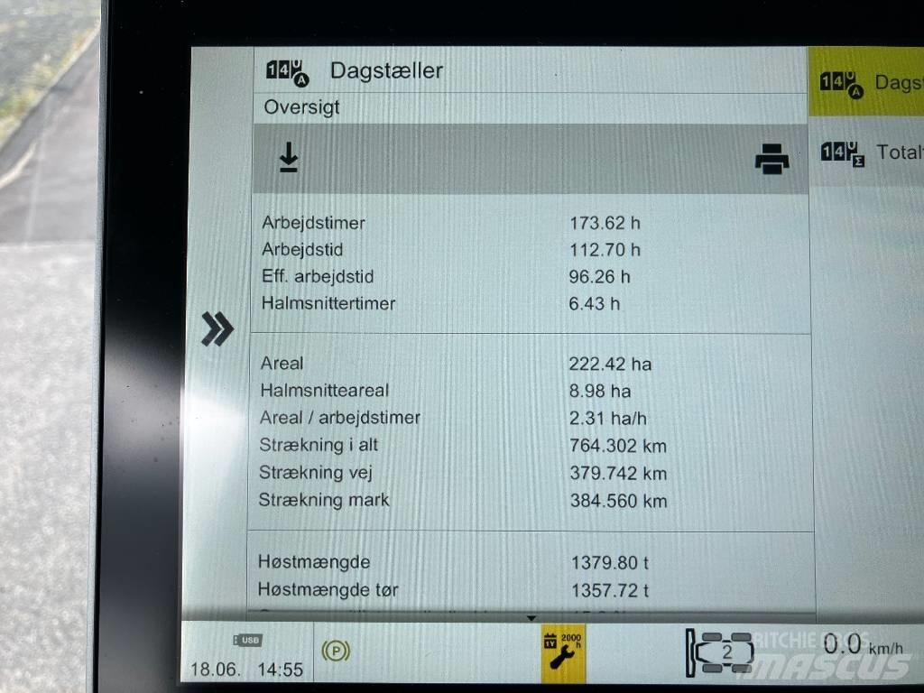 CLAAS LEXION 6600 Skördetröskor