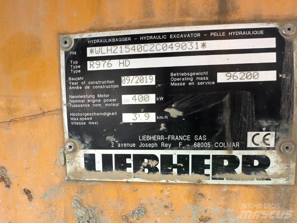 Liebherr R 976 HD Bandgrävare