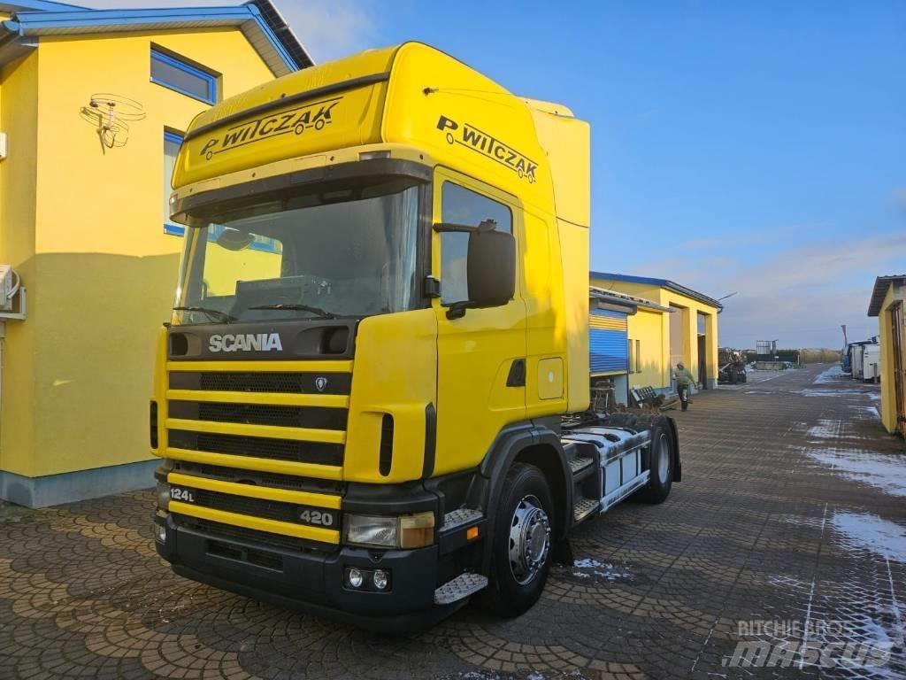 Scania 124 L 420 Dragbilar
