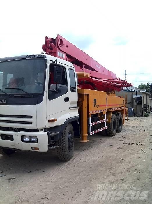 Putzmeister 37m Lastbilar med betongpump