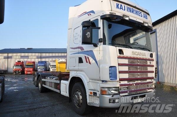 Scania 124 6X2 470 Växelflak-/Containerbilar