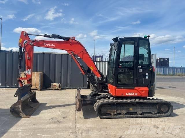 Kubota U 50-5 Minigrävare < 7t
