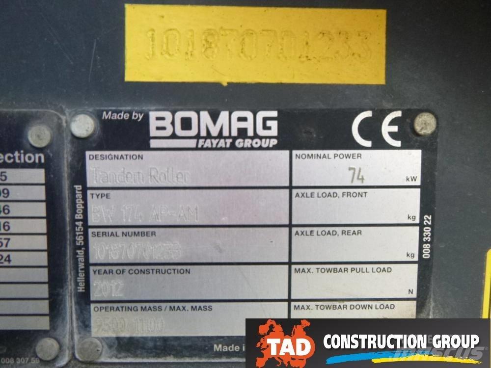 Bomag BW 174 AD AM Tvåvalsvältar